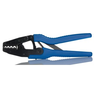 RS PRO Professional Ratchet Crimp Tool for Copper Tubular Lugs 265mm Length 22 AWG - 16 mm² Wire Size 624-1291