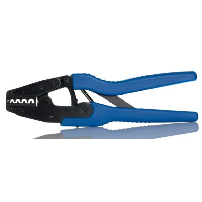 RS PRO Professional Ratchet Crimp Tool for Copper Tubular Lugs 265mm Length 22 AWG - 16 mm² Wire Size 624-1291