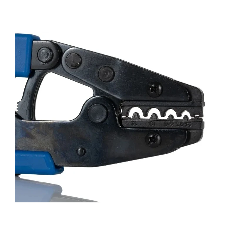 RS PRO Professional Ratchet Crimp Tool for Copper Tubular Lugs 265mm Length 22 AWG - 16 mm² Wire Size 624-1291
