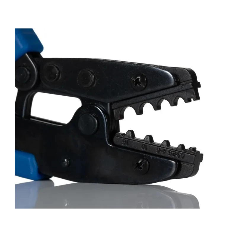 RS PRO Professional Ratchet Crimp Tool for Copper Tubular Lugs 265mm Length 22 AWG - 16 mm² Wire Size 624-1291
