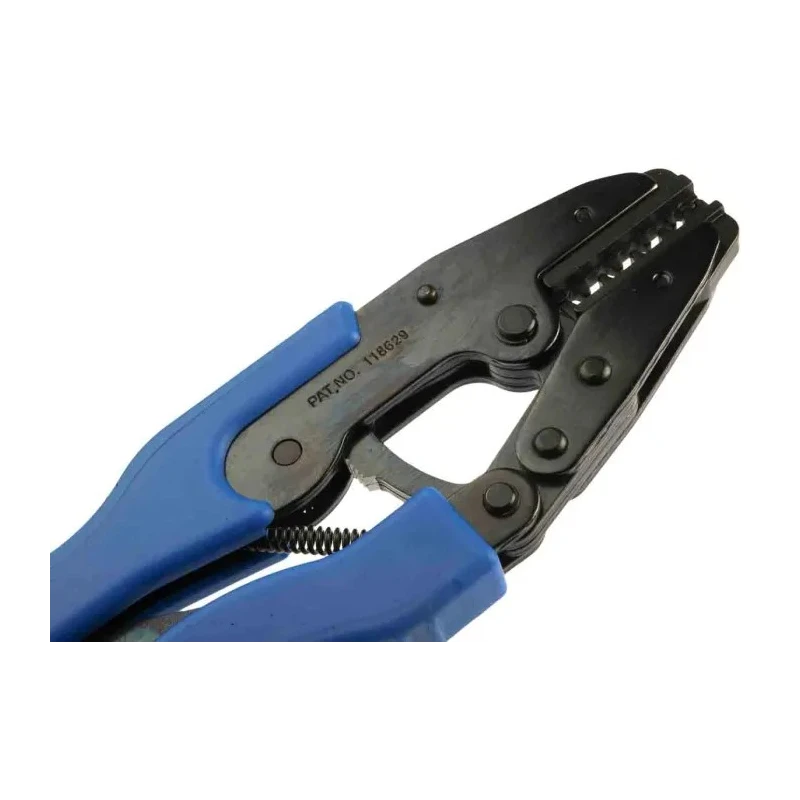 RS PRO Professional Ratchet Crimp Tool for Copper Tubular Lugs 265mm Length 22 AWG - 16 mm² Wire Size 624-1291