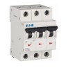 Eaton Miniature Circuit Breaker 3 Poles 4A C Curve 400V ac 60V dc 10kA Breaking Capacity 278865 FAZ-C4/3