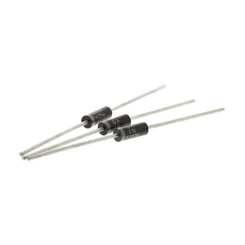 onsemi 4.7 V 5 W 5% Tolerance Zener Diode Single Through Hole 2-Pin DO-15 1N5337BG