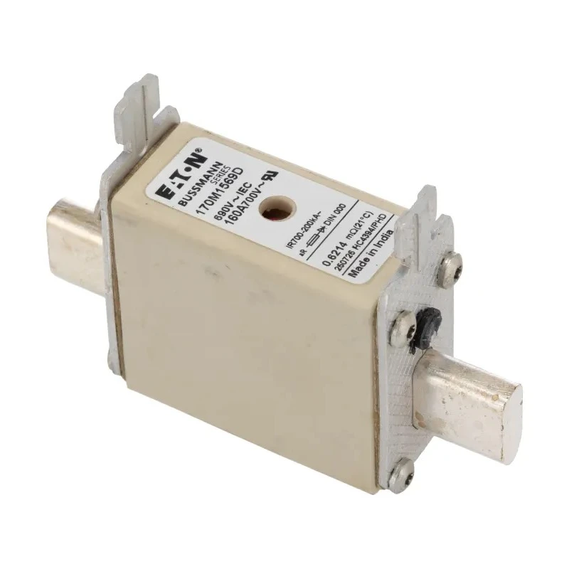Eaton 160A Centred Tag Fuse NH000 690V AC, Blade Type, High Rupture Capacity, Dual Indication, Fast Acting NH000