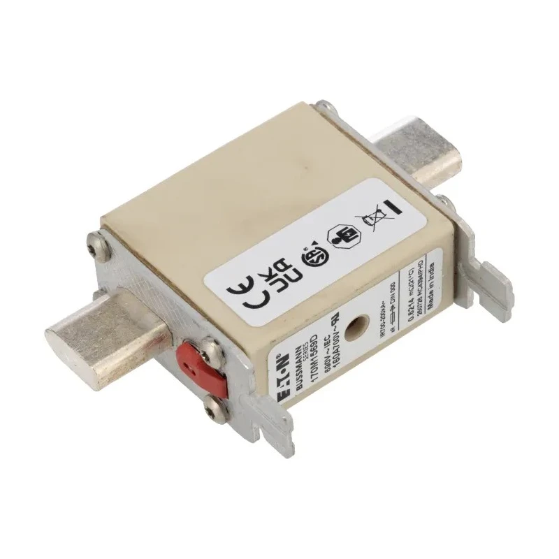 Eaton 160A Centred Tag Fuse NH000 690V AC, Blade Type, High Rupture Capacity, Dual Indication, Fast Acting NH000