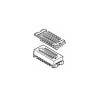 Amphenol Communications Solutions Conan Series Straight Surface PCB Socket, 15-Contact, 2 Row, 1 mm Pitch 91931-31115LF