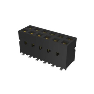 Amphenol Communications Solutions Dubox Series Straight Surface PCB Socket 16-Contact 2 Row 2.54 mm Pitch 1kV 89898-308ALF