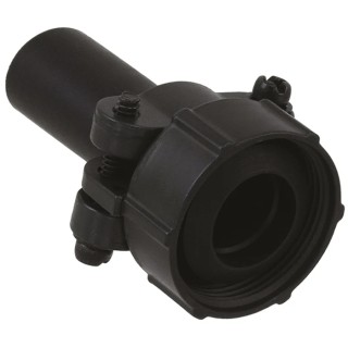 JAE Black Aluminium Alloy Cable Clamp 16 mm Maximum Bundle Diameter 53.8x37.3 mm JL04-2022CK(14)-R
