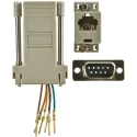 RS PRO D-Sub Adapter RJ11 to Female Female 9-Way D-Sub Male Male RJ11