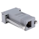 RS PRO D-Sub Adapter RJ11 to Female Female 9-Way D-Sub Male Male RJ11