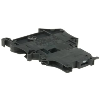 Phoenix Contact UT Series Fuse Modular Terminal Block Black, 0.14mm² to 4 mm² Cable, 1-Level Fused, Screw 3046090