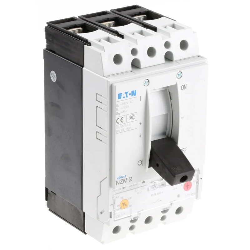 Eaton xEnergy Molded Case Circuit Breaker 3-Pole 160A Breaking Capacity 50 kA Fixed Mounting 259092 NZMN2-A160