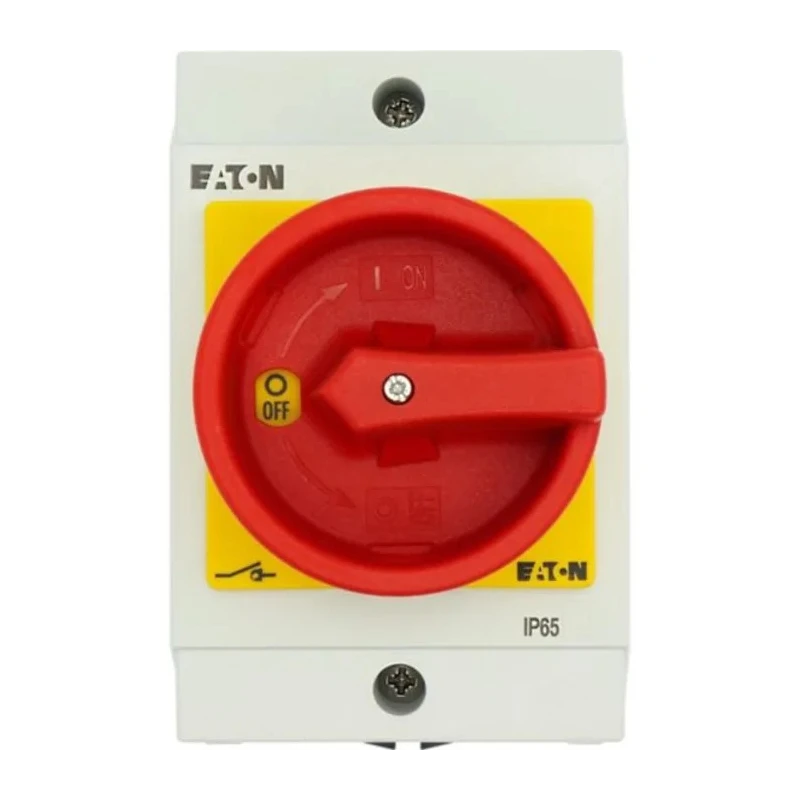 Eaton 2-Pole Surface Mount Isolator Switch IP65, 20A, 5.5 kW T0-1-102/I1H/SVB/K-CI-K1/2(RS629-2025)
