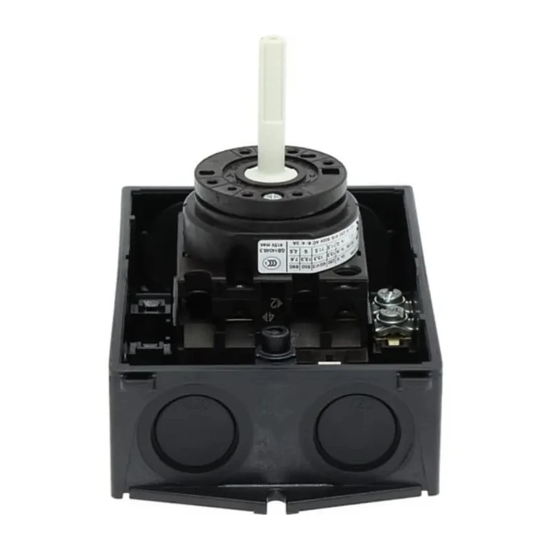 Eaton 2-Pole Surface Mount Isolator Switch IP65, 20A, 5.5 kW T0-1-102/I1H/SVB/K-CI-K1/2(RS629-2025)