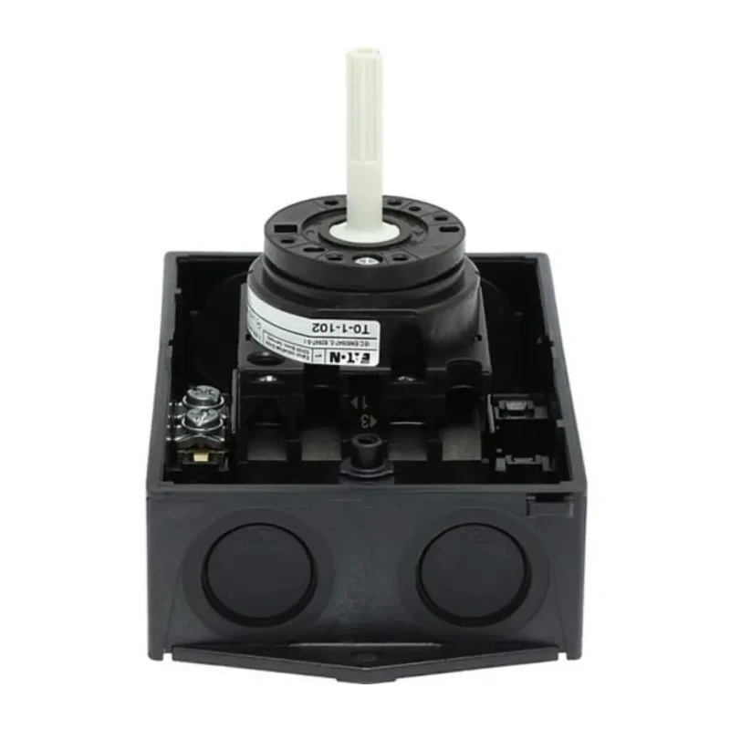 Eaton 2-Pole Surface Mount Isolator Switch IP65, 20A, 5.5 kW T0-1-102/I1H/SVB/K-CI-K1/2(RS629-2025)