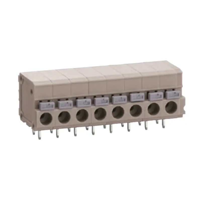 Sato Parts PCB Terminal Block 2-Contact 5 mm Pitch 1 Row 250V 10A Nylon Housing ML-800-S1H-2P