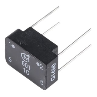 Murata Power Solutions Through Hole Pulse Transformer 1:1 Turns Ratio, 1916 μH Primary Inductance, 1.5 Ω Primary 76601/1C