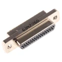 Glenair 31 Way Straight Panel Mount Micro-D D-Sub Connector Male MWDM2L-31PSB