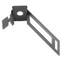 RS PRO Clip Conduit Fitting Galvanised Steel Black Safe-D Conduit Clips 182-3859