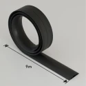 RS PRO 9 m Black Cable Cover in Polyvinyl Chloride, 17 mm ID 182-3868