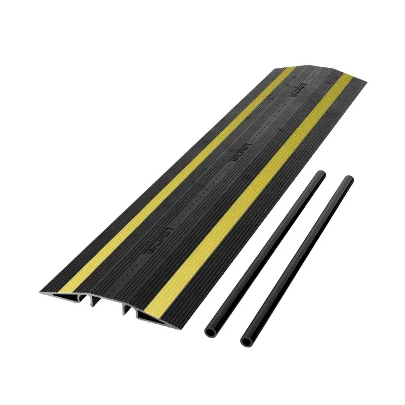 RS PRO 765 mm Black Heavy-Duty Polyurethane Cable Cover 45 mm ID 182-3877