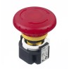 Idec XA Series Twist Release Illuminated Emergency Stop Push Button, Panel Mount, 16 mm Cutout, 1 NO 3 NC, IP65