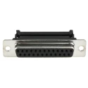 RS PRO 25 Way Straight 1.27 mm Pitch Cable D-Sub Connector Female 642-4913