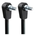 Camloc Gas Springs Steel Gas Strut with Ball & Socket Joint 250mm Extended Length 100mm Stroke Length SSV6050500002