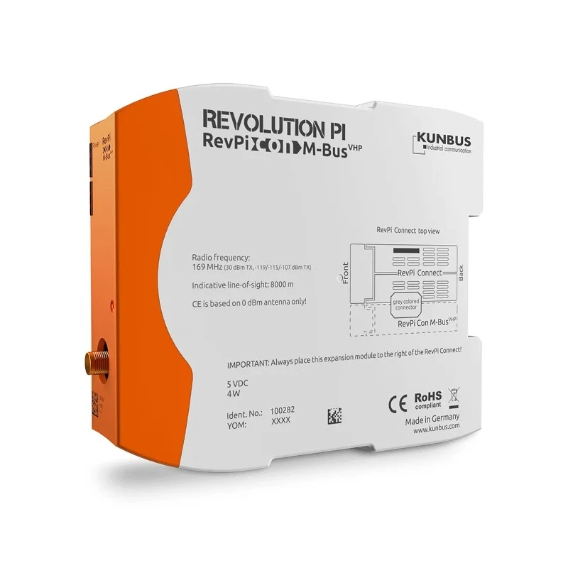 Revolution PI PLC Expansion Module for use with RevPi Connect(+) PR100282