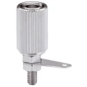 Sato Parts Chrome Female Banana Socket 4 mm Connector Solder Termination 5A T-10