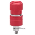 Sato Parts Red Female Banana Socket, 4 mm Connector, Solder Termination, 125V, 10A T-375-16-R