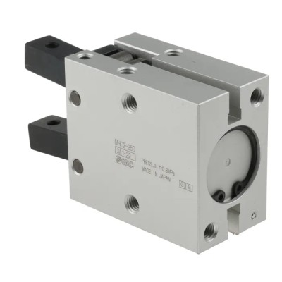 SMC 2 Finger Double Acting Action Pneumatic Gripper, Bore Diameter 25mm, Angle Gripping Type, Port Size M5 x 0.8 MHC2-25D