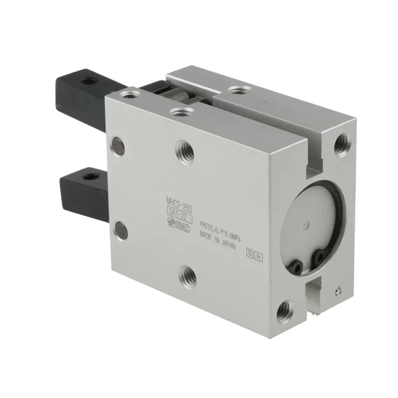 SMC 2 Finger Double Acting Action Pneumatic Gripper, Bore Diameter 25mm, Angle Gripping Type, Port Size M5 x 0.8 MHC2-25D
