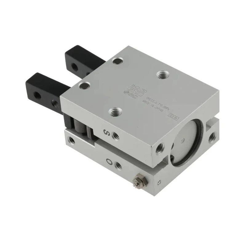 SMC 2 Finger Double Acting Action Pneumatic Gripper, Bore Diameter 25mm, Angle Gripping Type, Port Size M5 x 0.8 MHC2-25D