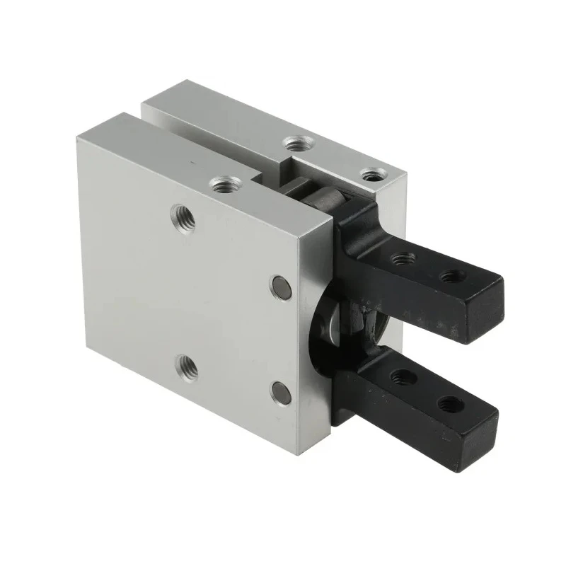 SMC 2 Finger Double Acting Action Pneumatic Gripper, Bore Diameter 25mm, Angle Gripping Type, Port Size M5 x 0.8 MHC2-25D