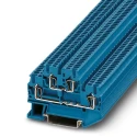 Phoenix Contact STTB 1.5 BU Series Feed Through Terminal Block Blue, 0.08mm² to 1.5mm², 2-Level, Spring Cage 3031160