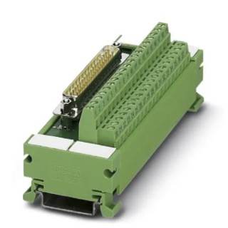 Phoenix Contact 50-Contact Male Interface Module, D-Sub Connector, DIN Rail Mount, 2.5A 2962816