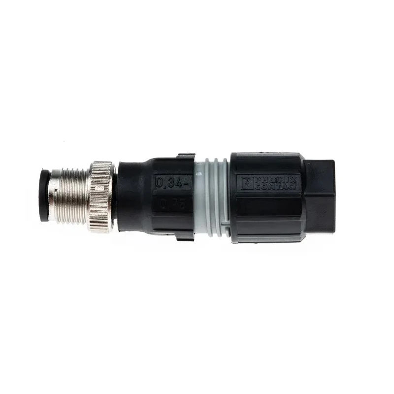 Phoenix Contact Circular Connector Cable Mount Male Plug, 4 Contacts, M12 Size, 250V, 4A, IP65/IP67, SACC Series 1641785