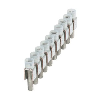 Phoenix Contact FBI 10- 8 Series Fixed Bridge for Use with DIN Rail Terminal Blocks 10 Position Copper Silver Plated 0203263