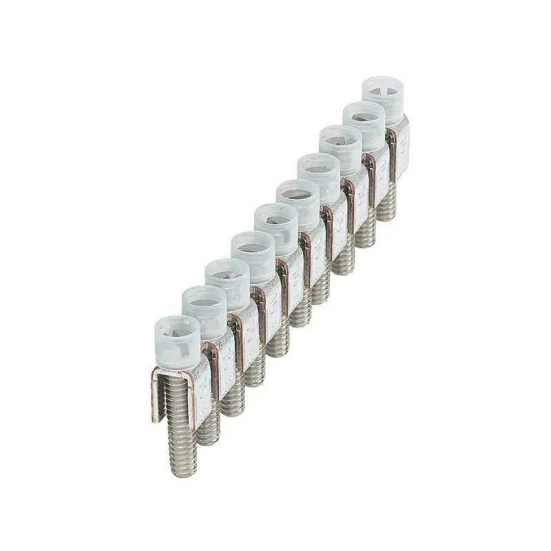 Phoenix Contact FBI 10- 8 Series Fixed Bridge for Use with DIN Rail Terminal Blocks 10 Position Copper Silver Plated 0203263