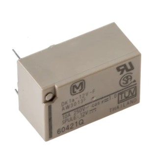 Panasonic PCB Power Relay 12V dc Coil 10A Switching Current SPST DK1A-12V-F
