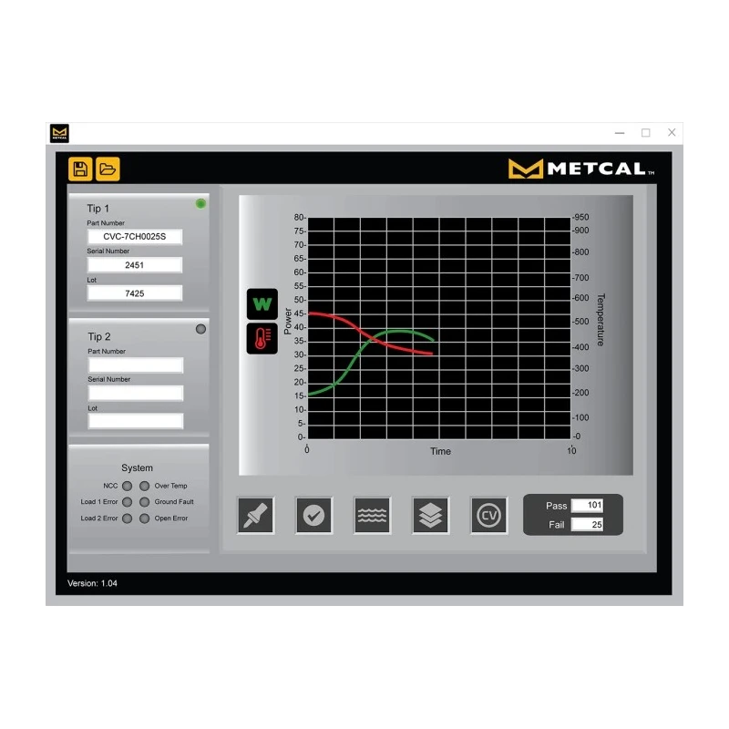 Metcal Soldering Accessory Soldering Tweezers CV-H4-PTZ with SmartHeat Power on Demand Technology