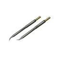 Metcal 14.3 mm Bent Conical Soldering Iron Tip PTC-7CN1404A, 30° Angle, 0.4 mm Width
