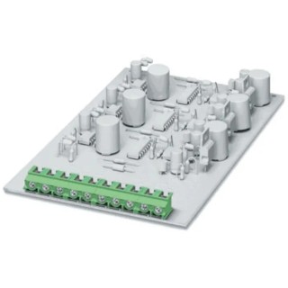 Phoenix Contact PT 2.5/4-5.0-V Series Right Angle PCB Terminal Block 4 Contact 5 mm Pitch 320 V 32 A 1 Row 1987740