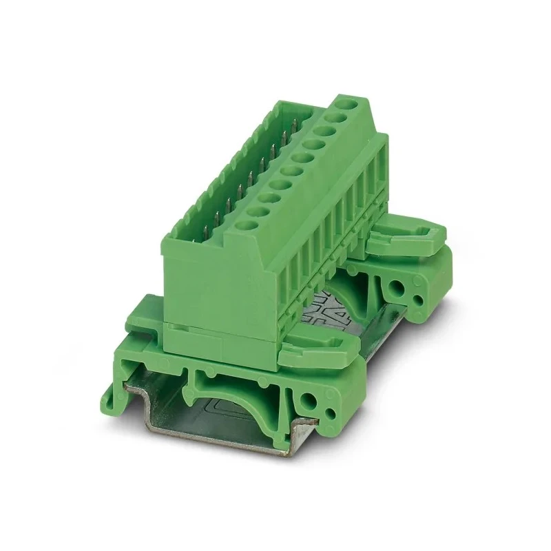 Phoenix Contact COMBICON UMSTBVK Series DIN Rail Connector Green, 320V, 12A, Screw Termination 1788114