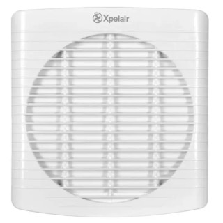 Xpelair GX9 Window Extractor Fan, 670 m³/h Airflow, 230V AC, Duct Size 225 mm, Model 90057AW