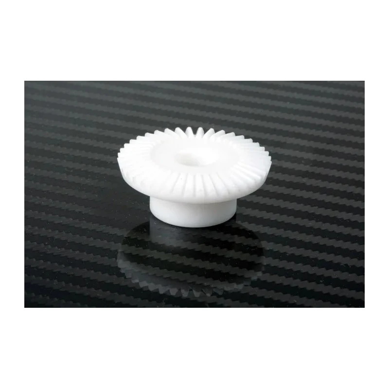 RS PRO Bevel Gear 10mm Bore 40 Teeth 1 Module White HOSTAFORM® Thermoplastic Polymer Model 182-8011