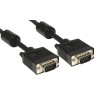 RS PRO Male VGA to Male VGA Cable, 25 m, Polyvinyl Chloride Jacket, Black, 200V DC 182-8531