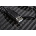 RS PRO IC Socket USB Cable Male USB Type A to Male USB B USB 2.0 Black 500 mm 182-8547