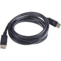 RS PRO 4K Male DisplayPort to Male DisplayPort Cable, Polyvinyl Chloride Jacket, 3 m Length 182-8554